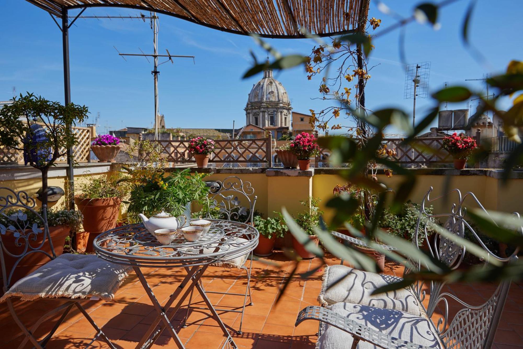 Trasteverehome - Attic Terrace Center Of Rome Baroque Εξωτερικό φωτογραφία