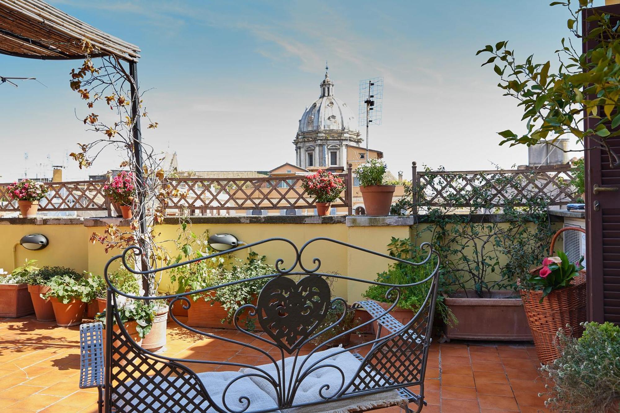 Trasteverehome - Attic Terrace Center Of Rome Baroque Εξωτερικό φωτογραφία