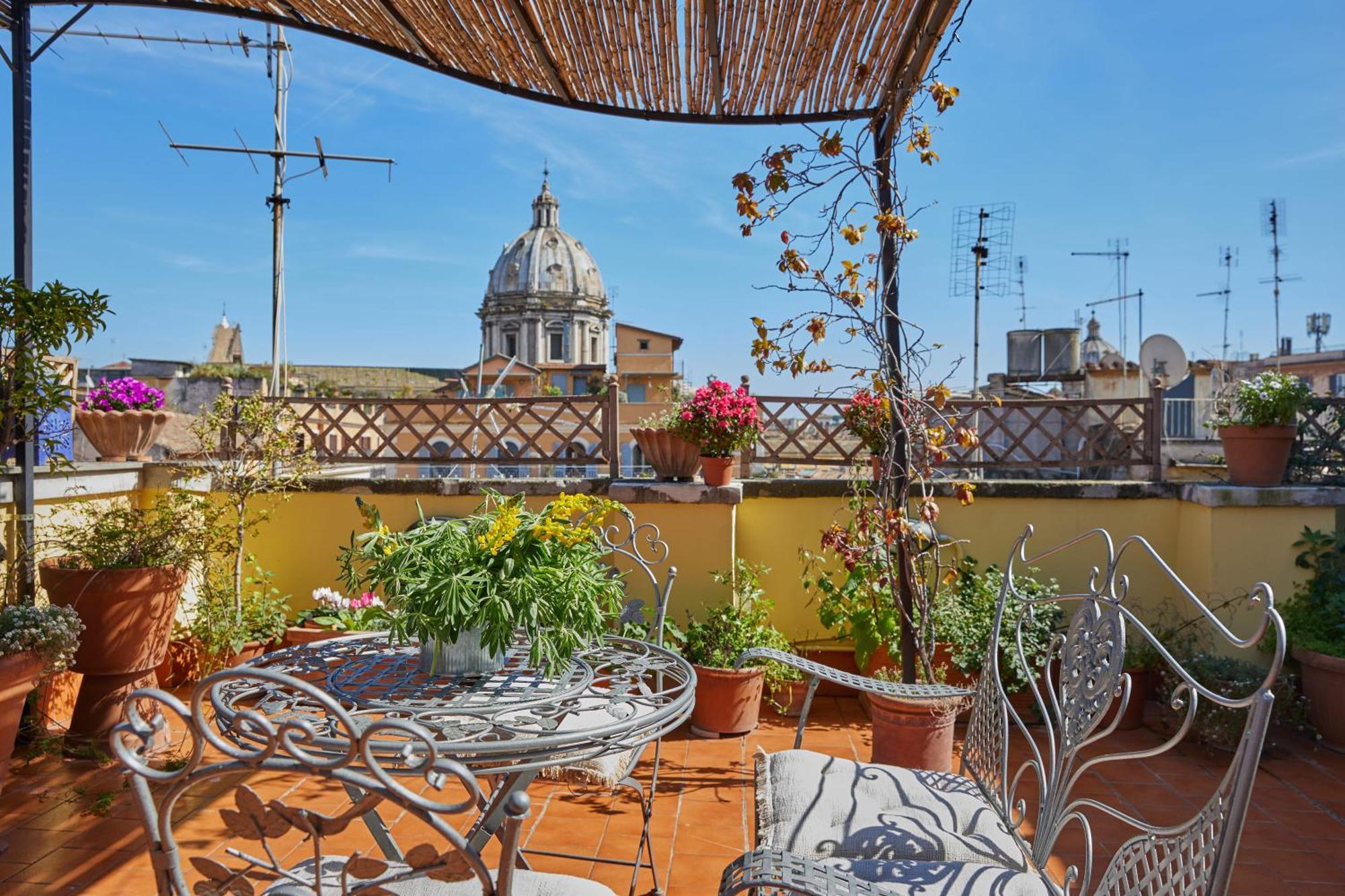 Trasteverehome - Attic Terrace Center Of Rome Baroque Εξωτερικό φωτογραφία