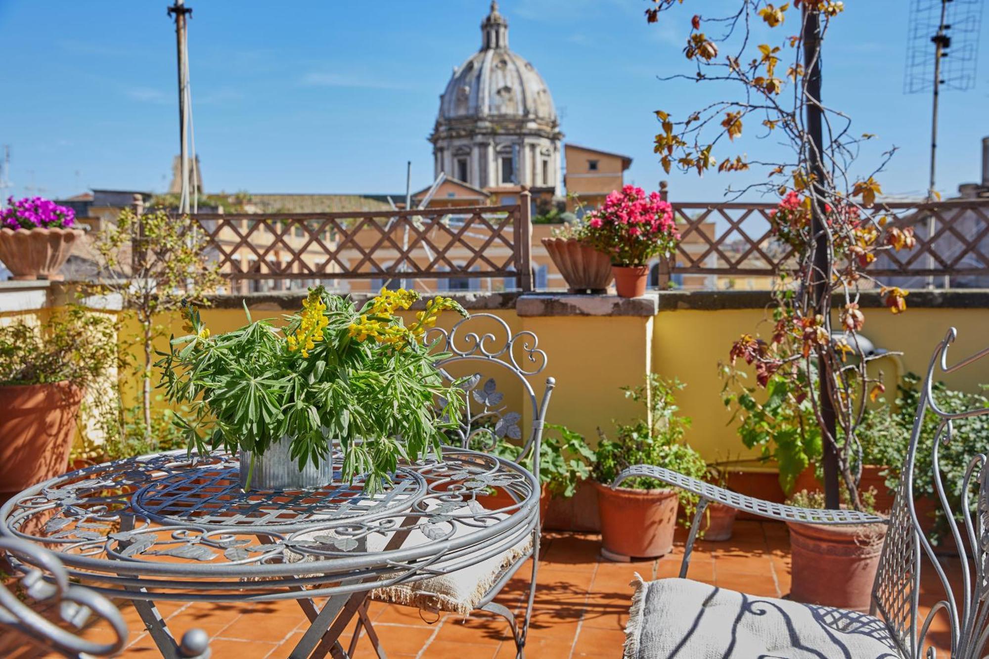 Trasteverehome - Attic Terrace Center Of Rome Baroque Εξωτερικό φωτογραφία