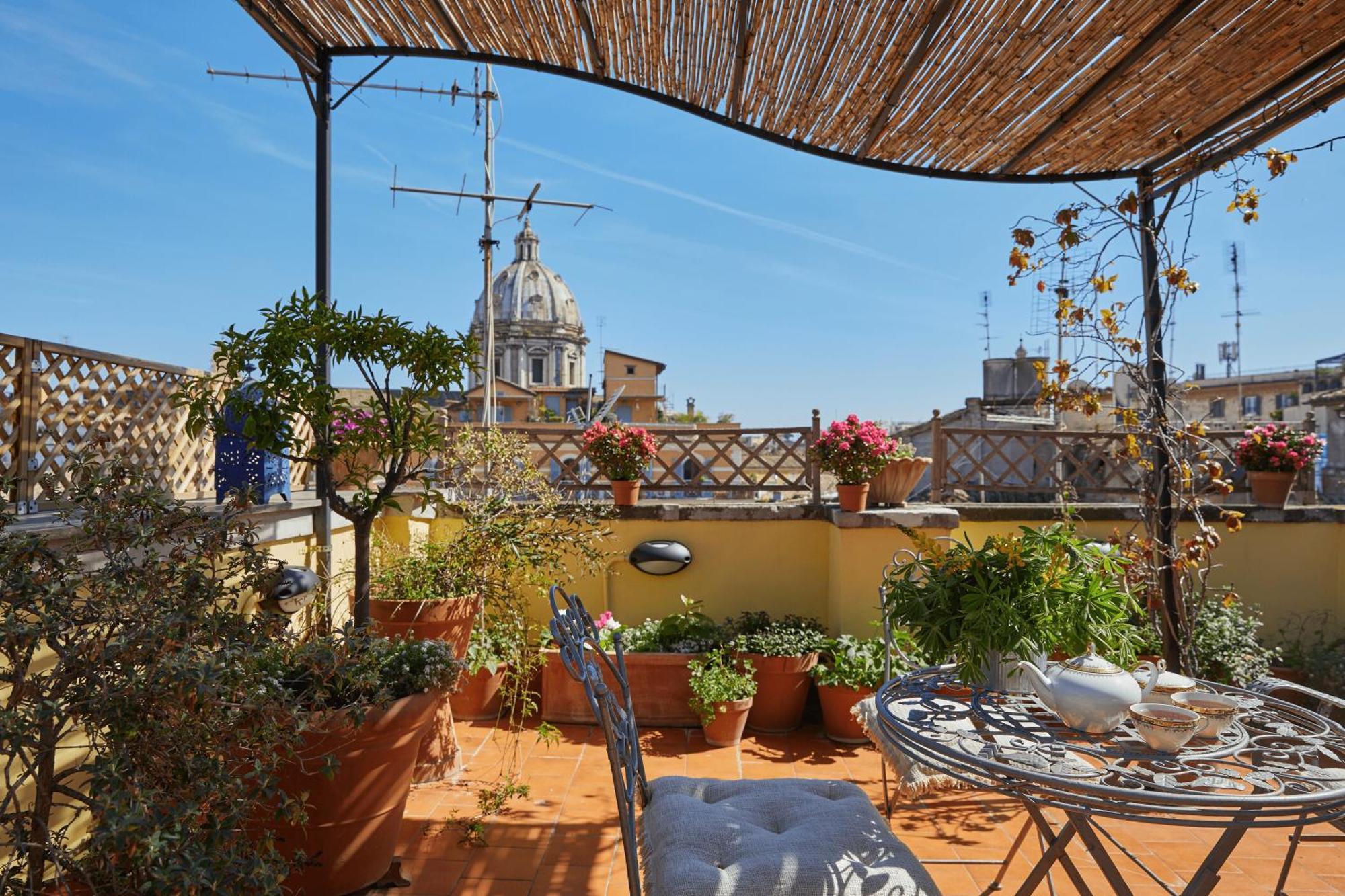 Trasteverehome - Attic Terrace Center Of Rome Baroque Εξωτερικό φωτογραφία